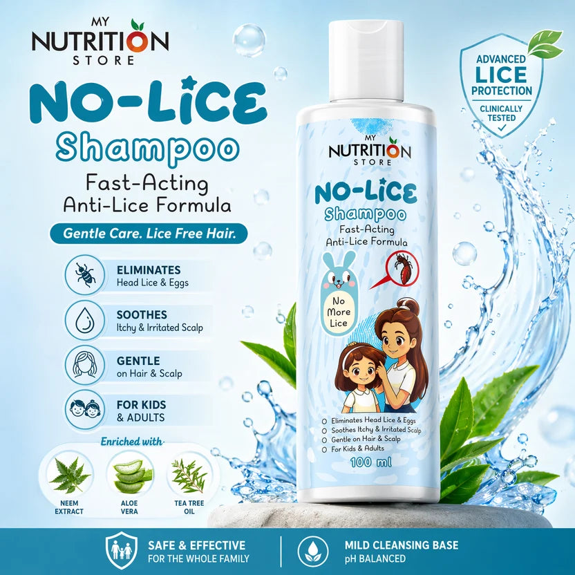 NO-LICE Shampoo – Fast Acting Anti-Lice Treatment