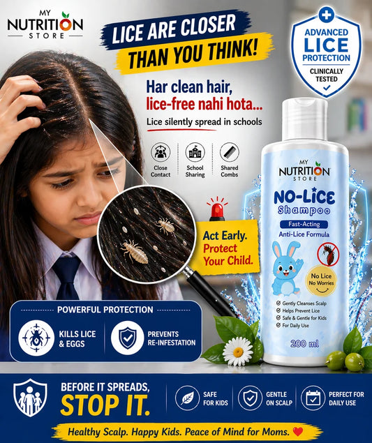 NO-LICE Shampoo – Fast Acting Anti-Lice Treatment