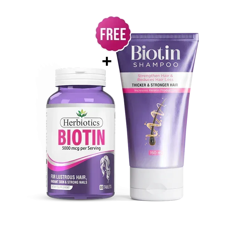 Biotin Hair Strengthening Duo (Get Free Shampoo)