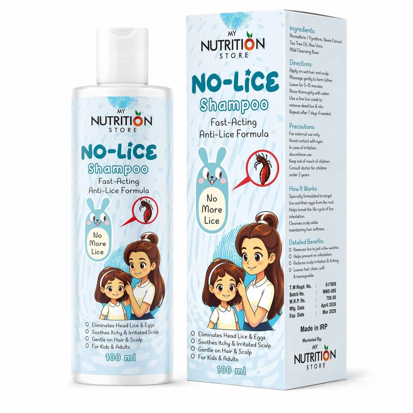 NO-LICE Shampoo – Fast Acting Anti-Lice Treatment
